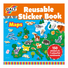 Load image into Gallery viewer, Reusable Sticker Book Maps
