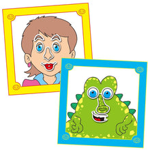 Load image into Gallery viewer, Reusable Sticker Book Funny Faces
