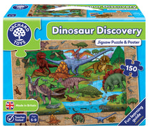 Load image into Gallery viewer, Dinosaur Discovery Puzzle
