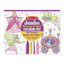 Load image into Gallery viewer, Jumbo Princess Colouring Pad
