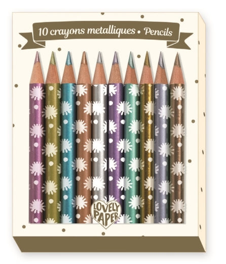 10 Mini Crayons