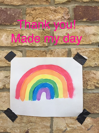 You gave me a rainbow!