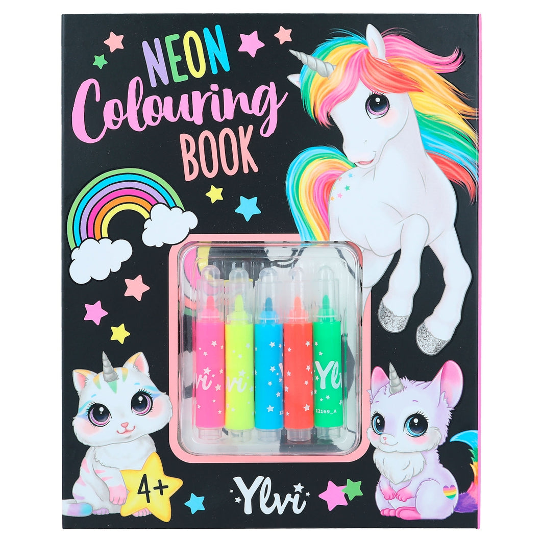 Ylvis Neon Colouring Book