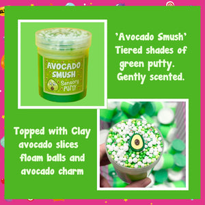 Slime Party Avocado Smush Putty