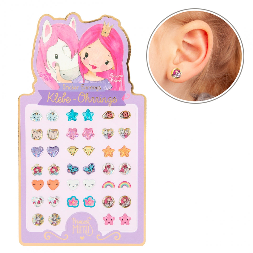 Princess Mimi Sticker Earrings