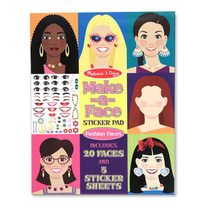 Make a Face Sticker Pad Girls
