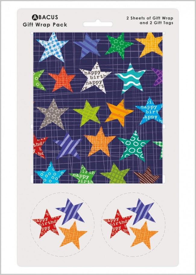 Star Gift Wrap Pack