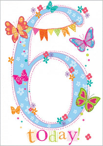 Age 6 Card