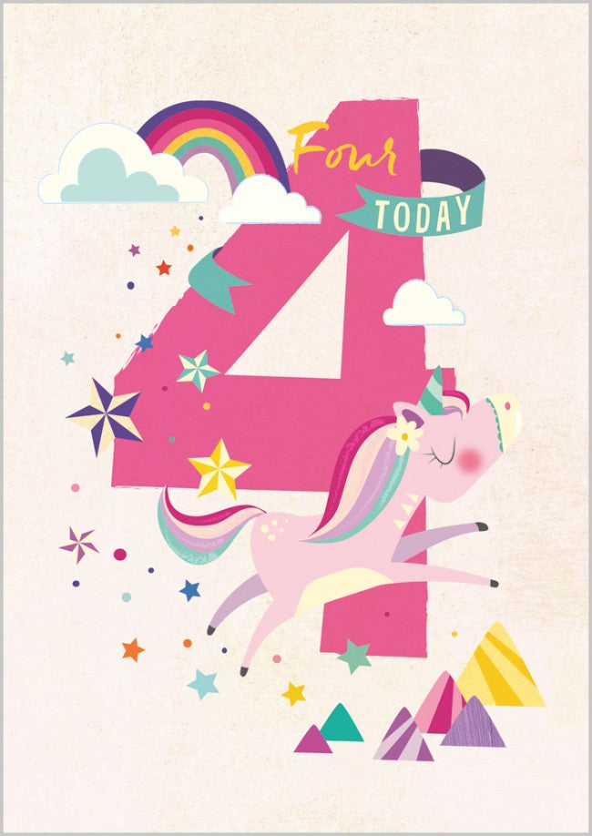 Age 4 Card