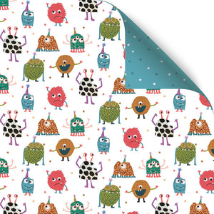 Monsters Gift Wrap