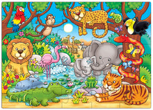 Load image into Gallery viewer, Whos in the Jungle Puzzle
