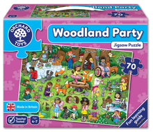 Load image into Gallery viewer, Woodland Party Jigsaw Puzzle

