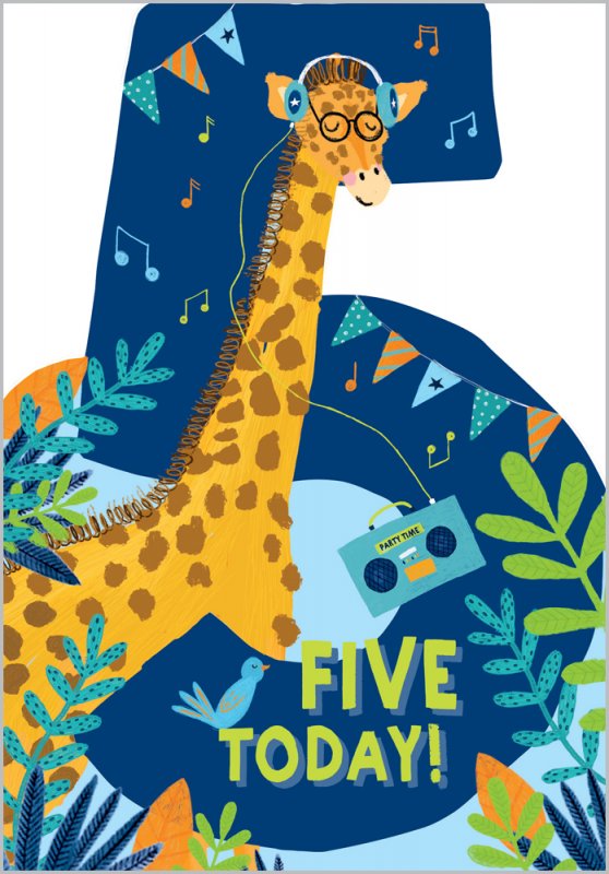 Age 5 Card