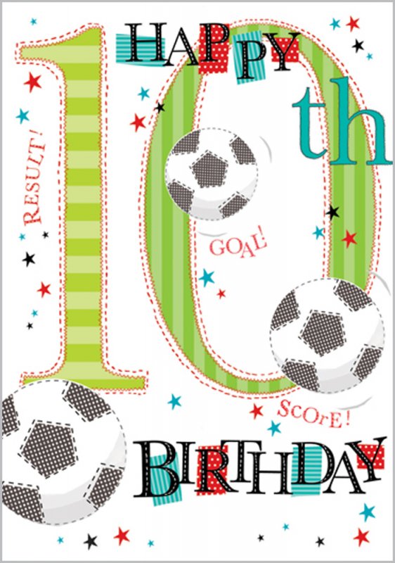 Age Ten Card