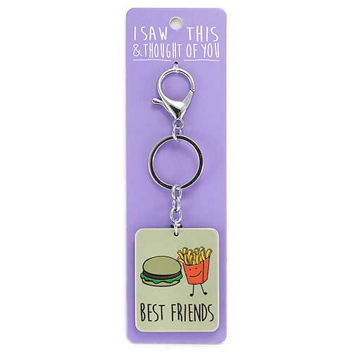 Keyring - Best Friends (Burger & Chips)