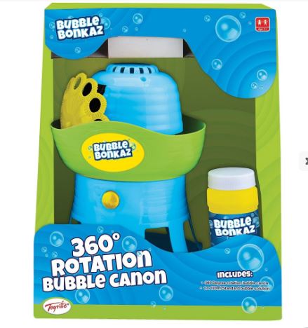 360 Rotation Bubble Cannon
