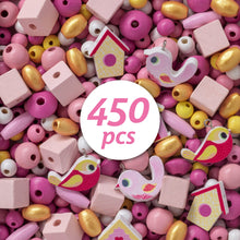 Load image into Gallery viewer, Birds Wooden Beads Set
