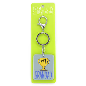 Keyring - No 1 Grandad