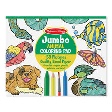 Load image into Gallery viewer, Jumbo Colouring Pad Animals
