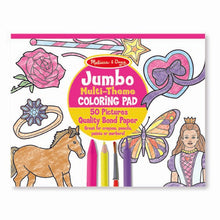 Load image into Gallery viewer, Jumbo Colouring Pad Pink
