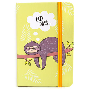 Notebook - Sloth Lazy Days