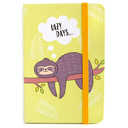 Notebook - Sloth Lazy Days