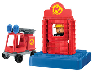 Stickle Bricks Fire Engine Set