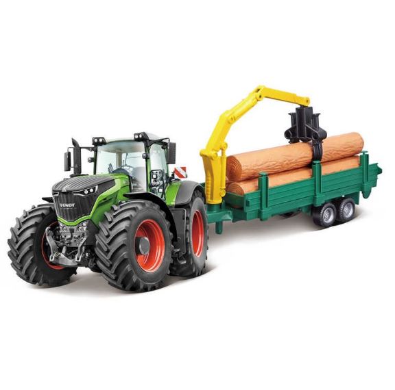 Fendt Vario Tractor and Tree Forwarder