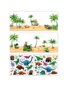 Sticker Scene Dinosaur Roar