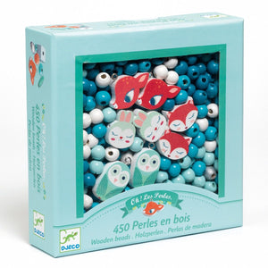 Little Animals Wooden Beads Set