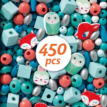 Load image into Gallery viewer, Little Animals Wooden Beads Set
