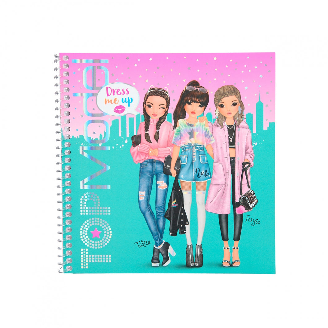 Top Model Dress Me Up Pocket Sticker Book - Dress Me Up Pocket Sticker Book  . shop for Top Model products in India.