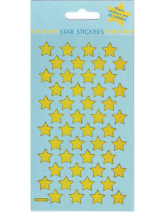 Sparkle Gold Stars Stickers