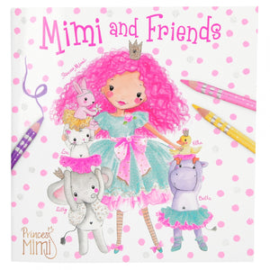 Princess Mimi Friends Colouring Book
