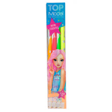Load image into Gallery viewer, Top Model Neon Coloured Pencils
