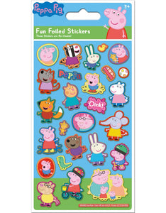 Foil Peppa Pig Stickers