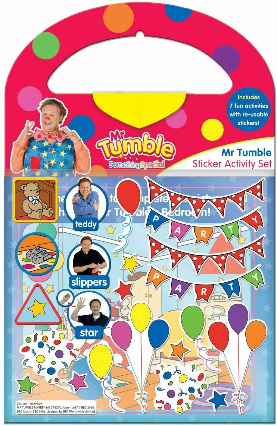 Sticker Scene Mr Tumble