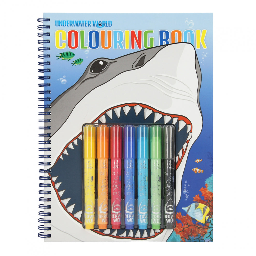 Underwater Colouring Book Set